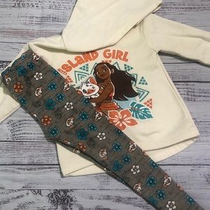 ❤️5/25 Moana Set Legging and Sweatshirt